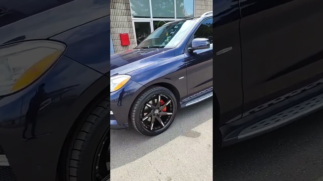 This rim and tire package done at Limitless Tire. Package 21