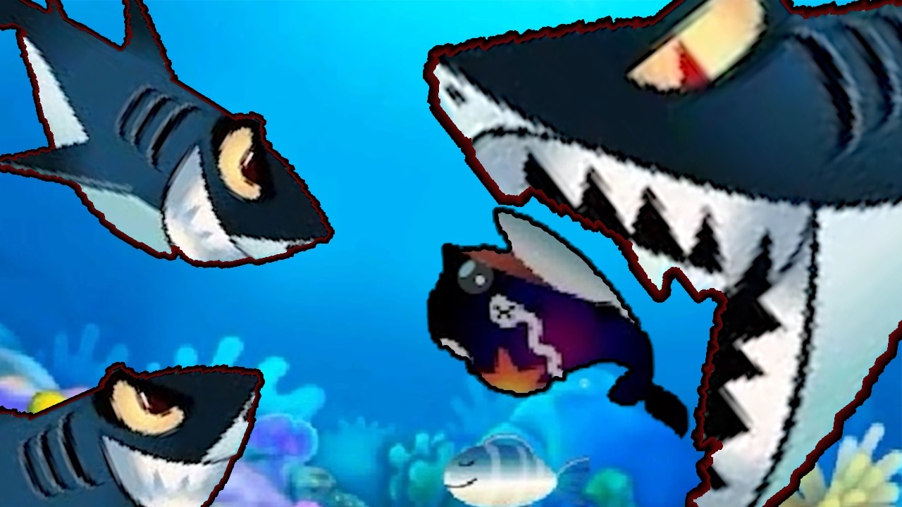 잼민이 심해 공포증 유발 게임 [아기고래 쿠아]