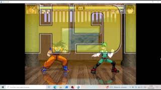 team dragon ball vs team my hero academia/MUGEN cpu vs cpu