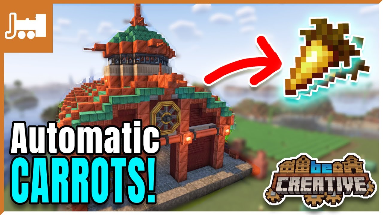 I Built an Automatic Golden Carrot Factory in Create Mod!  [#2]