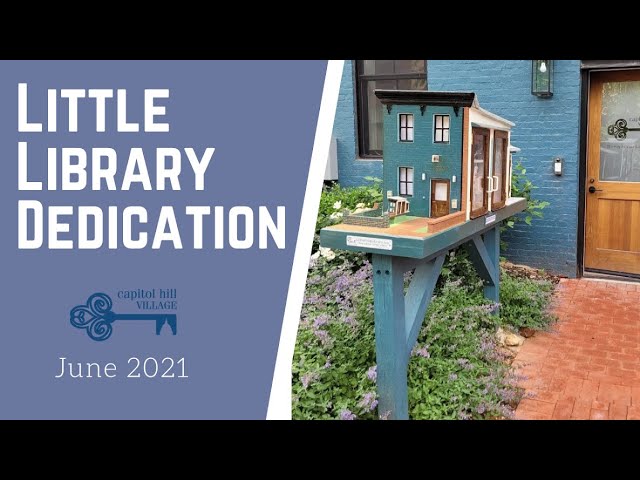 Little Free Library Dedication