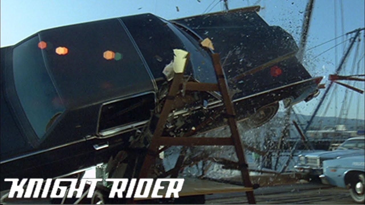 Knight Rider Germany Verfolgungsjagd durch die Stadt | Knight Rider Deutschland - YouTube