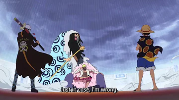 One Piece: Luffy & Law Finally Meet Doflamingo