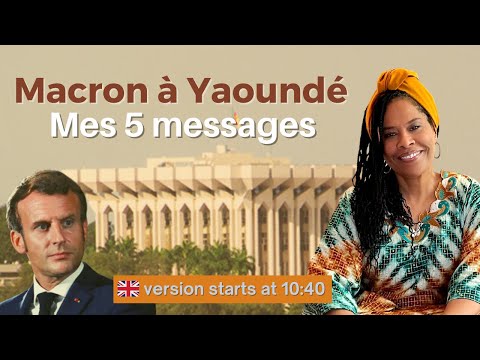 Macron à Yaoundé: Les 5 messages de Nathalie Yamb