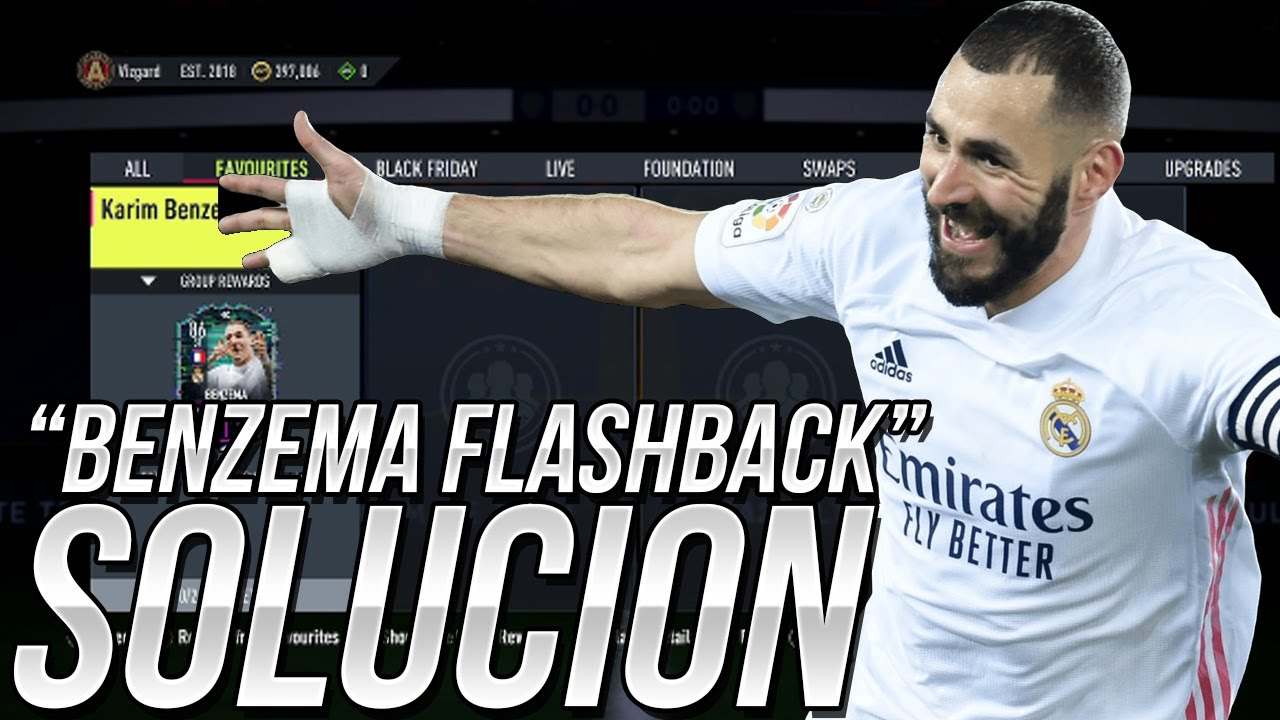SOLUCIÓN MAS BARATA A SBC DE "BENZEMA FLASHBACK" POR MENOS DE 115K MONEDAS || FUT 22