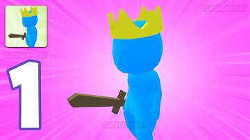 Crowd Conflict Gameplay Walkthrough Part 1 - Tutorial Win War Conflict (Android,iOS)