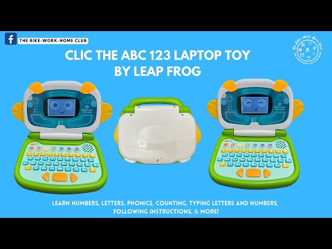 Leap Frog Clic The ABC 123 Laptop Pink - ToyStationTT