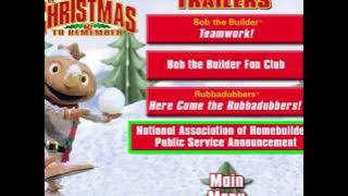 Bob the Builder: A Christmas to Remember - DVD Menu Walkthrough