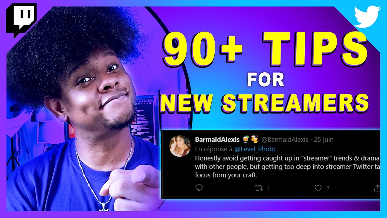 90+ Tips for New Twitch Streamers Live Streamers Answer YouTube