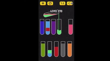 Water Sort Puzzle Level 270