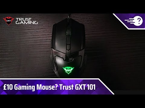 £10 Gaming Mouse? Trust GXT 101 Mouse Review