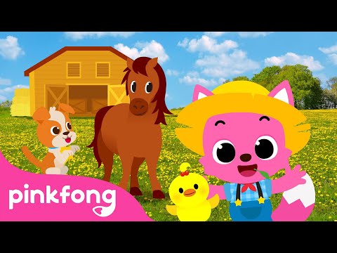 Fazenda do Pinkfong | Sons dos animais | Pinkfong, Bebê Tubarão! Canções para Crianças