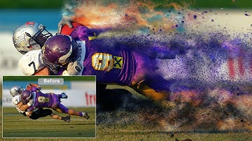 Fire and Disintegrate FX Photoshop actions