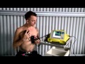 Testing a defibrillator a heart restarter in case of electric shock