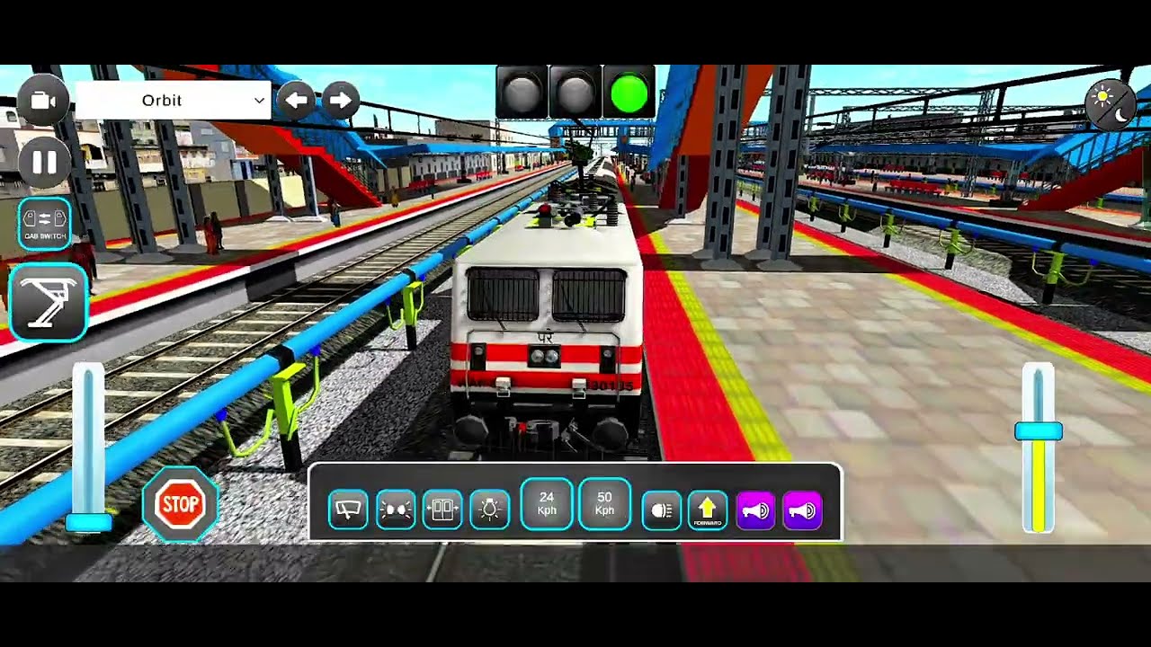 Real Indian Train 🚂 Simulator Game 🎯 || Indian Train 🚂 