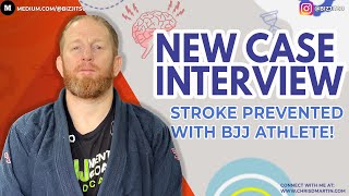 Stroke avoided after carotid artery dissection in Brazilian jiu jitsu.