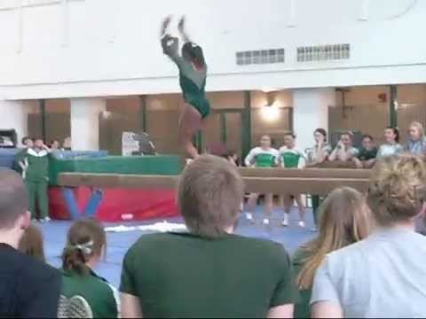 MSU Gymnastics Intrasquad - Beam, part I