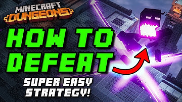 How to EASILY DEFEAT the Arch-Illager / HEART OF ENDER in Minecraft Dungeons!