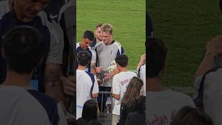 Antonín Kinsky Meeting The Spurs Fans After Training Session Tai Tak Stadium, Hong Kong