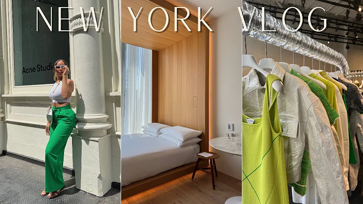 NYC VLOG | Prep & Pack, Luxury Hotel, Solo Activit...