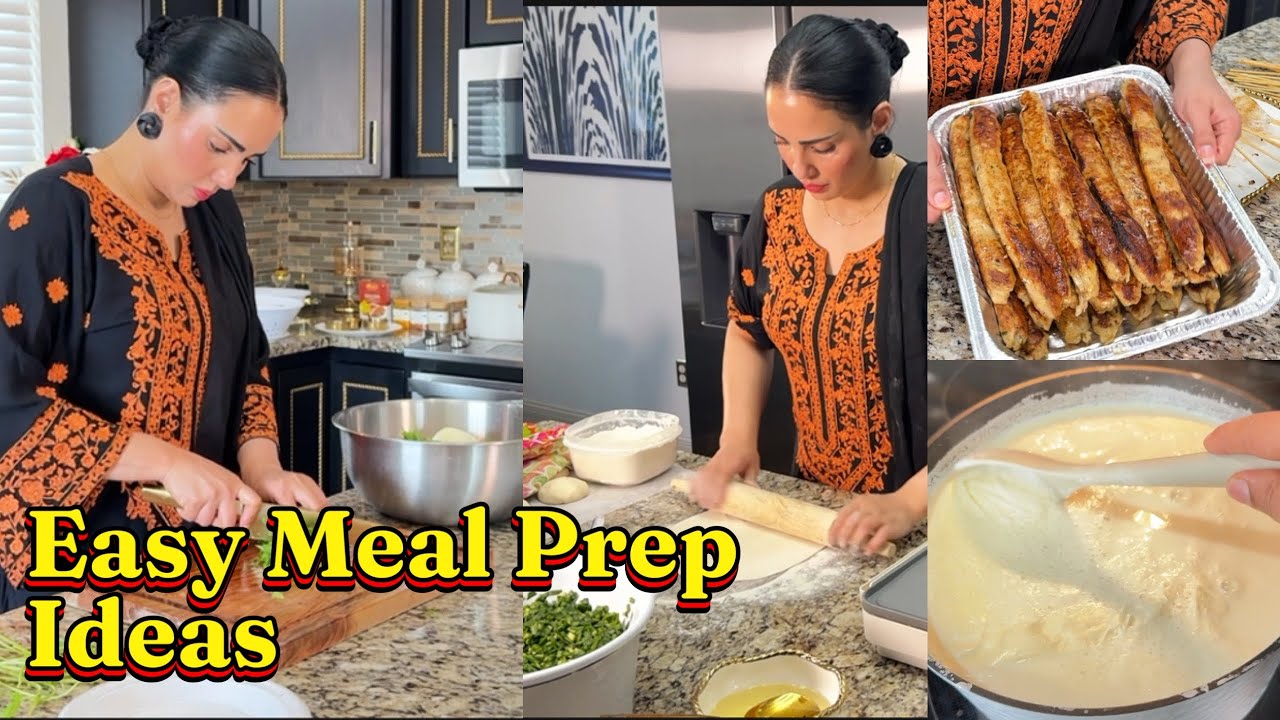 Easy Meal Prep Ideas | Prepping While Remodeling the House | Quick Meals for Busy Days👍🏽 @Sendwave 