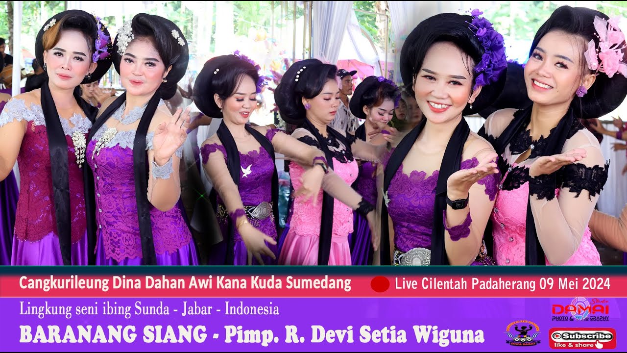 Cangkurileung Dina Dahan Awi kana Kuda Sumedang I Seni Ibing Ronggeng BARANANG SIANG Part 2 Cilentah