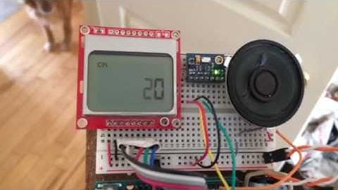 Variometer project with MS5611 sensor