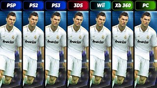 PES 13 | PSP - PS2 - PS3 - Xbox 360 - Wii - PC - 3DS | Graphics Comparison