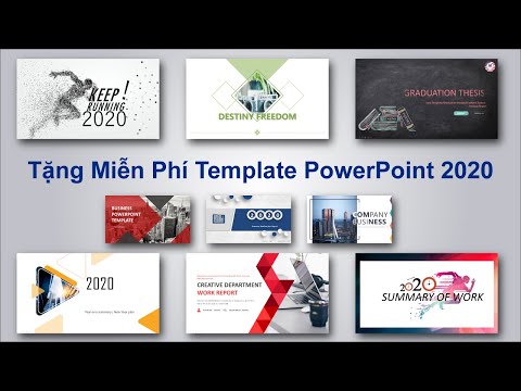 #1 PowerPoint Template Free download 2020 | Tải miễn phí mẫu thiết kế PowerPoint 3D đẹp Mới Nhất