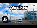 WINDSOR ONTARIO CANADA DRIVE FALL 2020 (4K)
