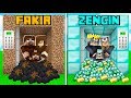 FAKİR AİLE ASANSÖR VS ZENGİN AİLE ASANSÖR! 😱 - Minecraft