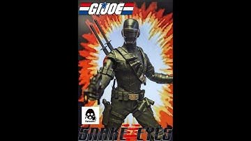 Snake Eyes 1/6 Scale Figure Unboxing and Review of the 12 inch GI Joe Collectible by Threezero