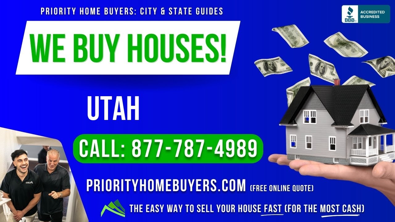 Sell My House Fast Utah - (877) 787-4989 - We Buy Houses!