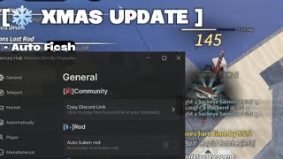 Fisch Script  Mercury Hub  Auto Ficsh  1s Fishing  Xmas Update pastedrop