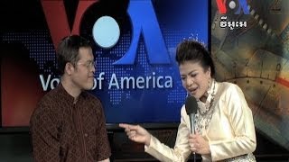 Khmer-Thai Superstar Demonstrates Her Talents at VOA តារា​ចម្រៀង​ខ្មែរ​សុរិន្ទ