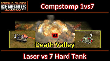 Zero Hour - 1vs7 - Laser vs 7 Tank - Death Valley