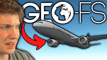 Playing GeoFS for the First Time... (Browser Flight Simulator)