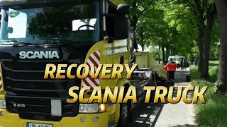 Scania Recovery Truck Accident