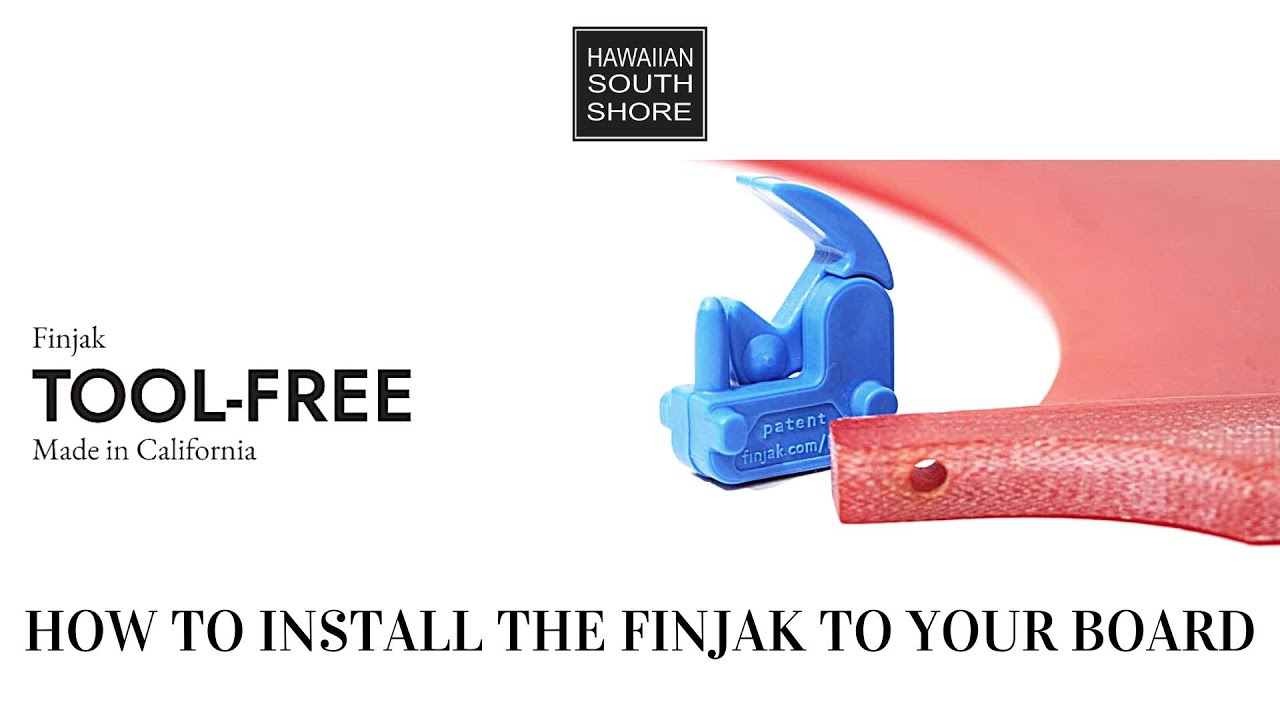 Install & Remove Single-fins in a Flash with FINJAK - YouTube