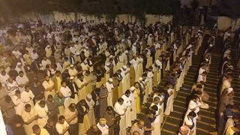 سورة النمل--صلاة التراويح من سجد عمار بن ياسر بصوت القارئ رحمون عامر بالجلفة 2018