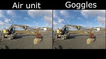 DJI Digital FPV system - Air Unit vs Goggles -TURN ON 4K