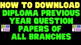 How to Find the Diploma Question Papers|Diploma Question papers |Diploma Question paper APP screenshot 2