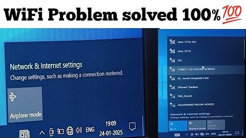 How To Fix Lenovo Laptop WiFi Network Problem 2025 || How To Solve WiFi Problem In Lenovo ThinkPad