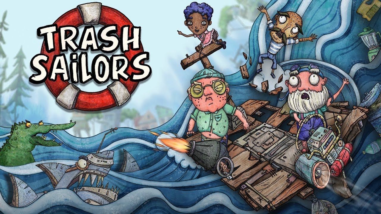 Trash Sailors (Steam PC) Initial Gameplay 
