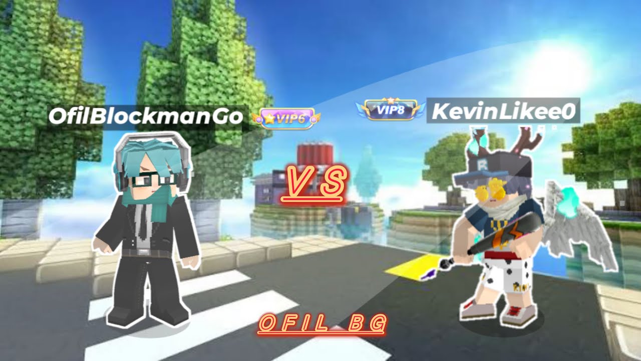 Legendary Fight 🔥 Ofil Blockman Go VS @KevinLikee0 in BMGO #bedwars #blockmangobedwars #blockmango