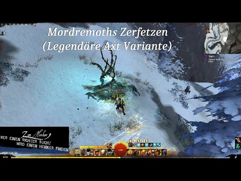 Guild Wars 2 - Mordremoths Zerfetzen (Legendäre Axt Variante)