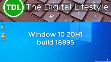 Hands on with Windows 10 20H1 build 18895