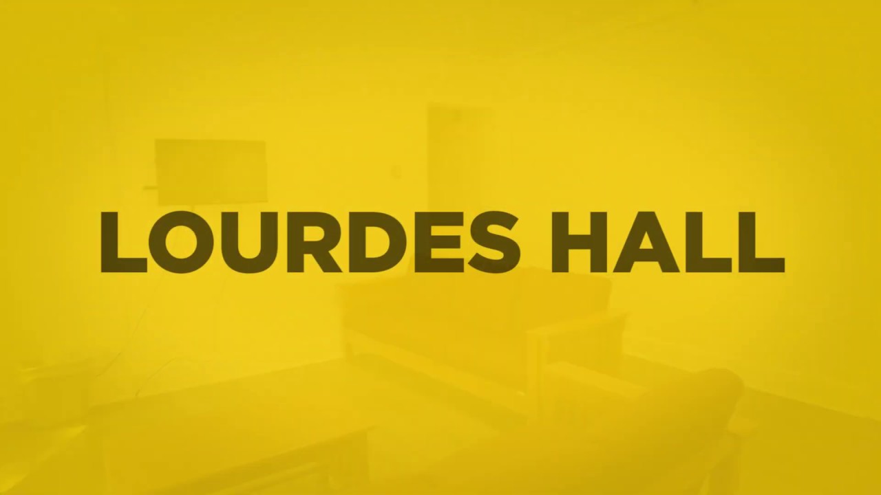 Lourdes Hall Dorm Tour Student Housing at Saint Rose YouTube