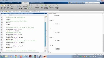 MECH351: Coding a simple Rankine cycle with Matlab and XSteam function