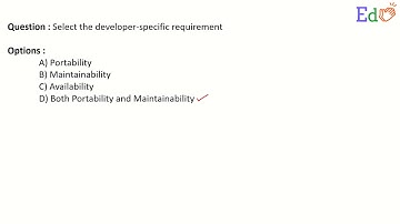 Which is the developer specific requirement?